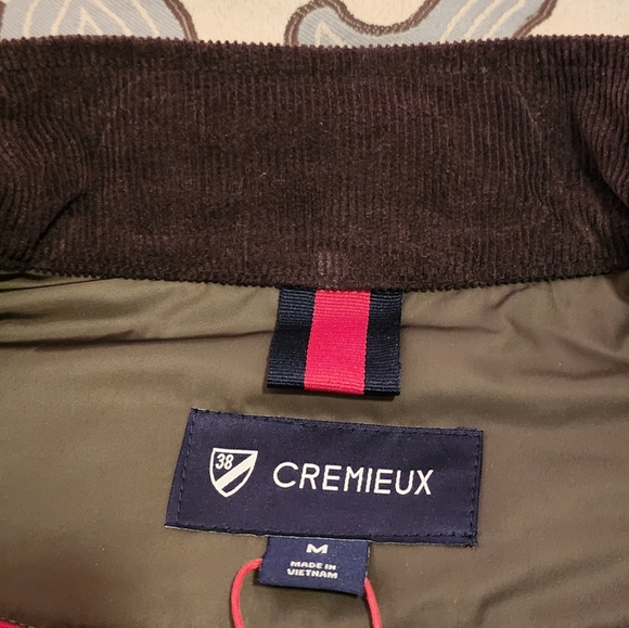 SOLD!!! $195 Daniel Cremieux Quilted Vest, Olive, Medium, NWT& Free Shipping - Picture 8 of 12